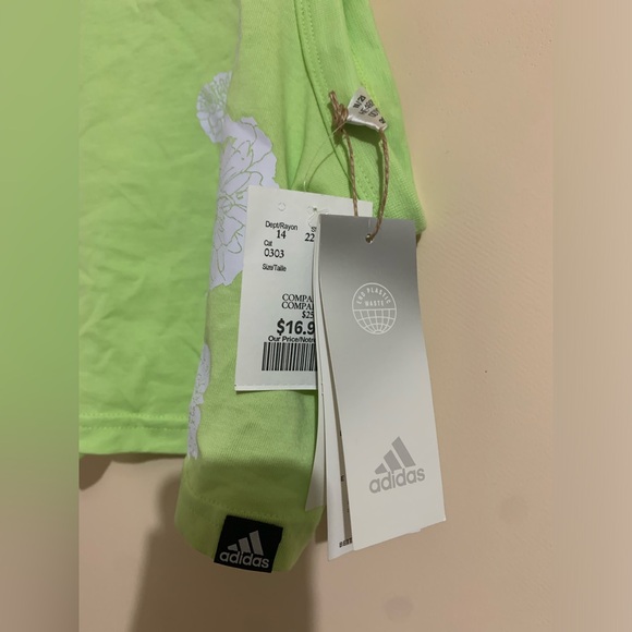(2/$15) BNWT Adidas Crop Top - Picture 4 of 4